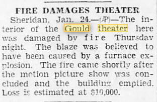 Gould Theater - Jan 24 1930